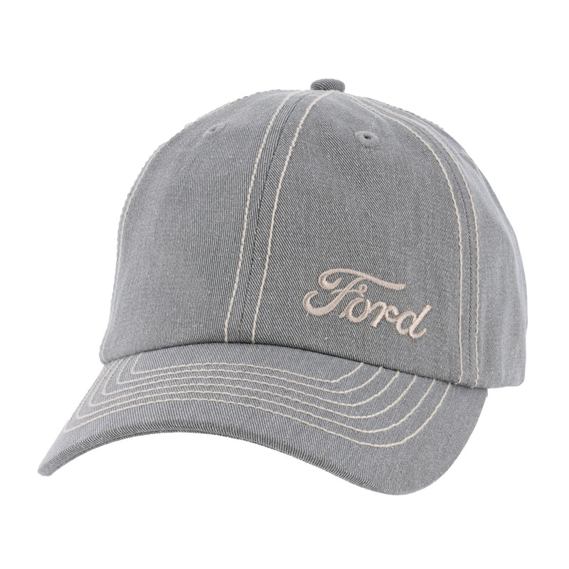 Ford Pigment Washed Embroidered Hat - Front View
