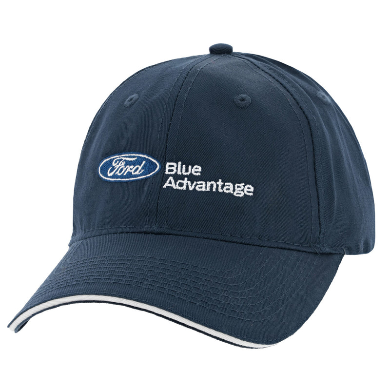 Ford Blue Advantage Sandwich Bill Hat - Front View