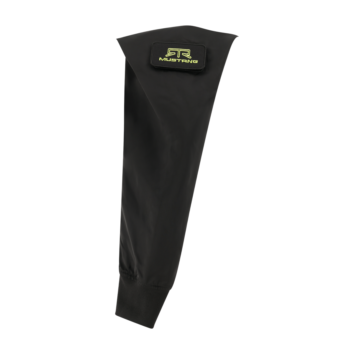 Black sleeve with a RTR mustang logo on a white background