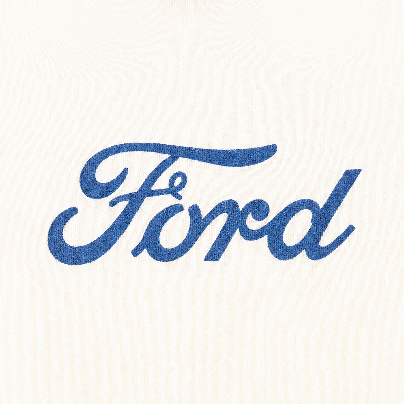 Blue Ford logo on a white background