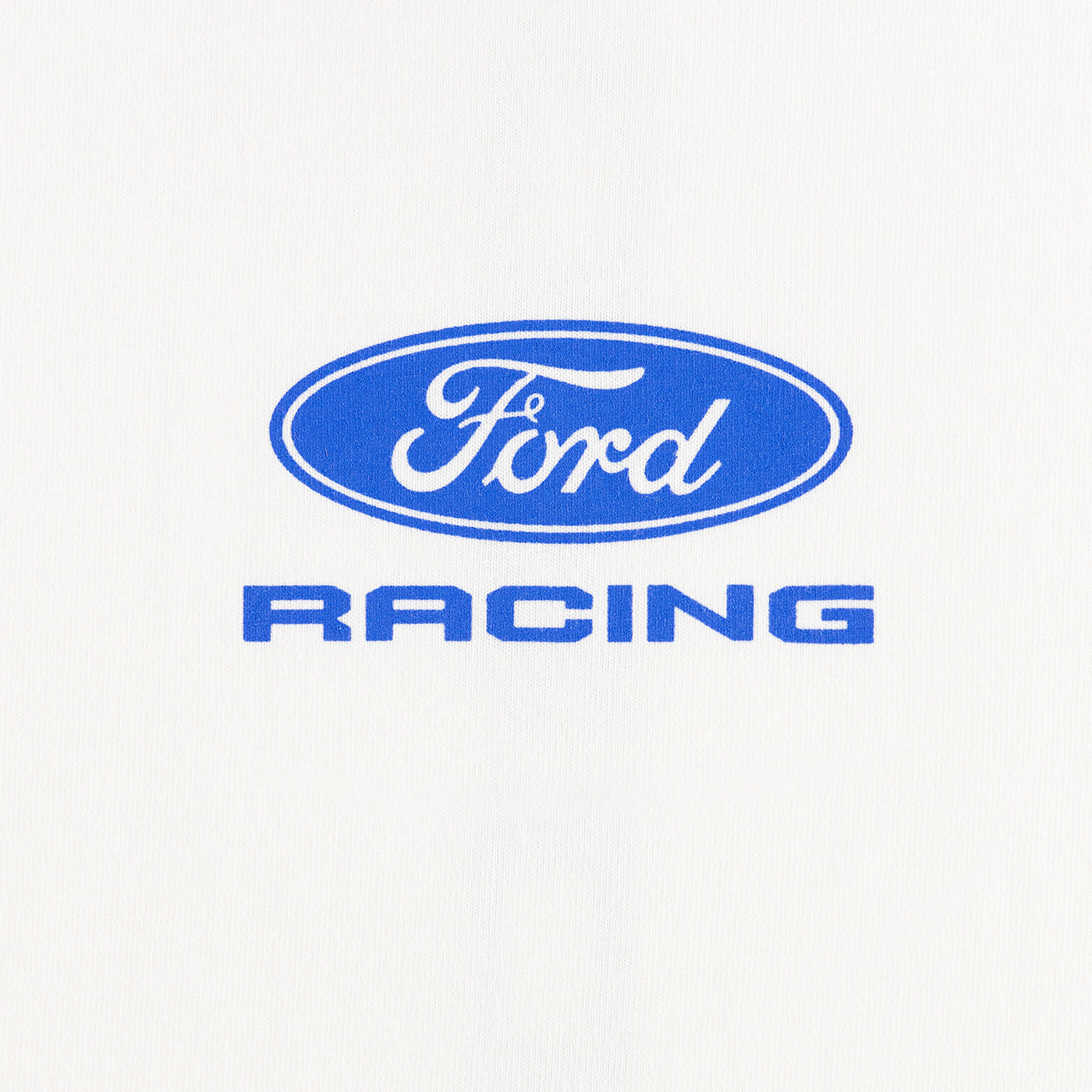 Ford Racing logo on a white background