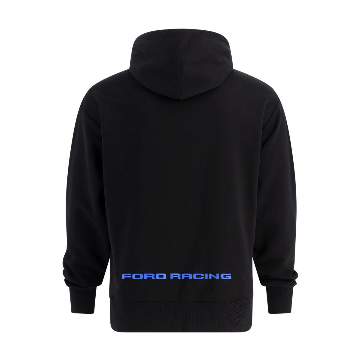 Felpa con cappuccio e logo ovale blu Ford Racing - Prodotto Felpa con cappuccio e logo ovale blu Ford Racing - Prodotto
