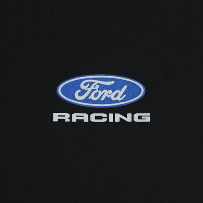 ford racing logo on black background