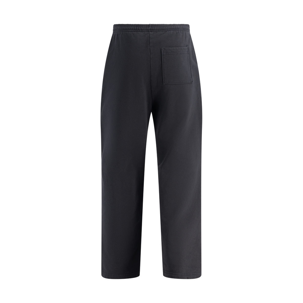 Black pants on a white background