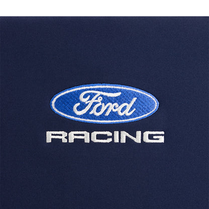 ford racing logo on navy blue background