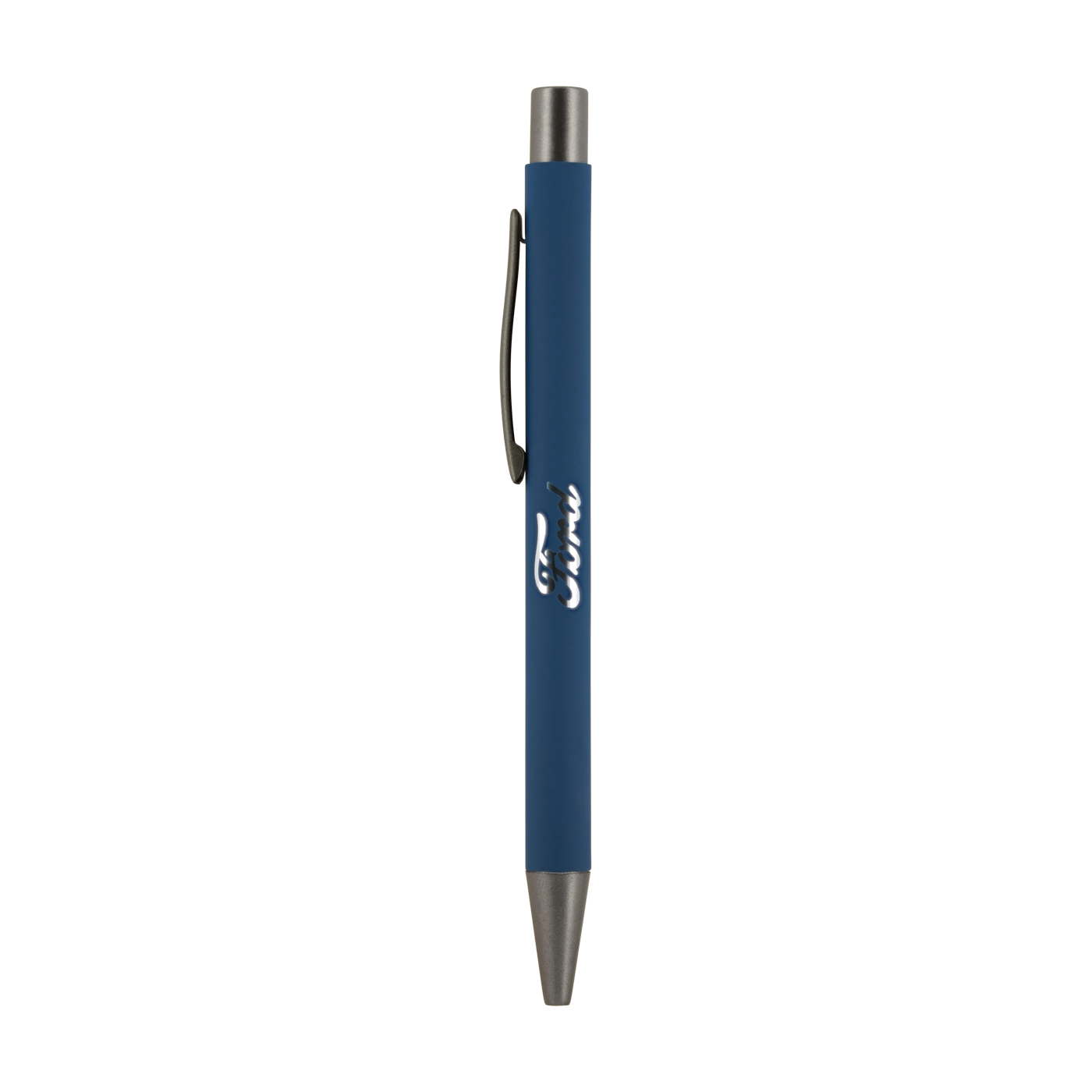 blue ballpoint pen with Ford branding