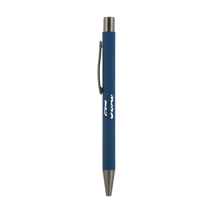 blue ballpoint pen with Ford branding