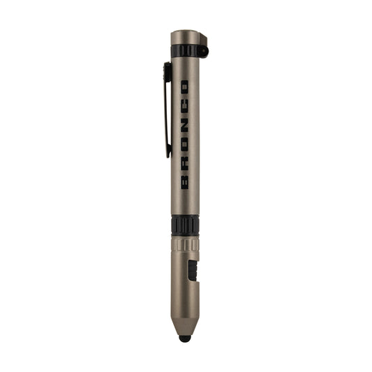 Bronco pen light on a white background