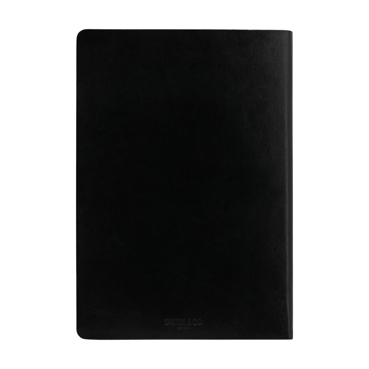 Back of a black Mustang notebook