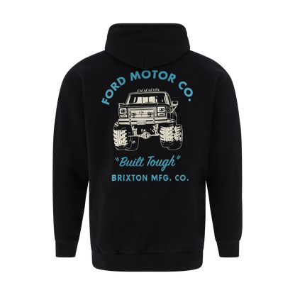 Black hoodie with Ford Motor Co. graphic on the back