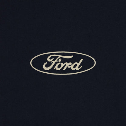 Ford logo on a black background
