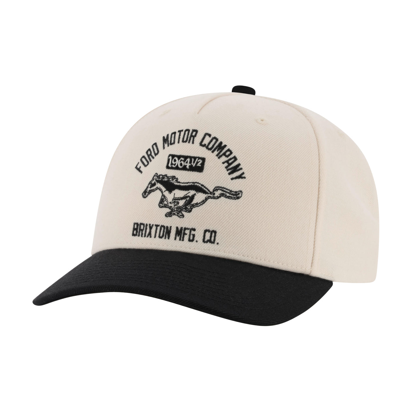 Cap with Ford Motor Company and Brixton MFG. Co. branding on a white background