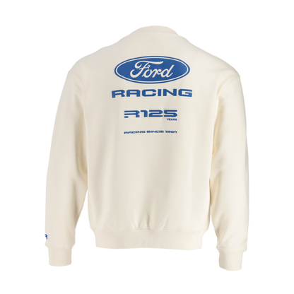 Ford racing R125 years cream sweatshirt
