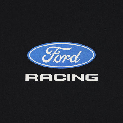 Ford Racing logo on a black background