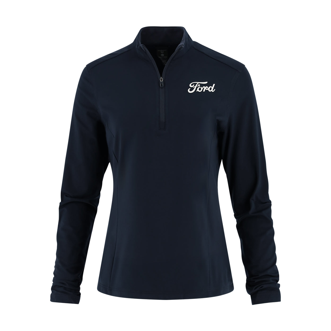 Navy long-sleeve shirt with Ford logo on a white background
