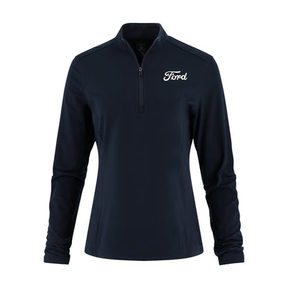 Navy long-sleeve shirt with Ford logo on a white background
