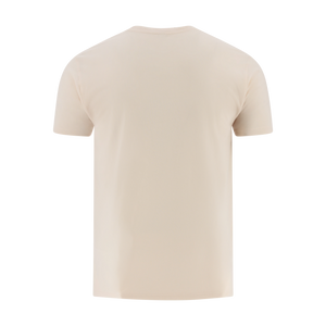 cream t-shirt on a white background