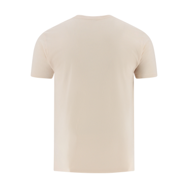 cream t-shirt on a white background
