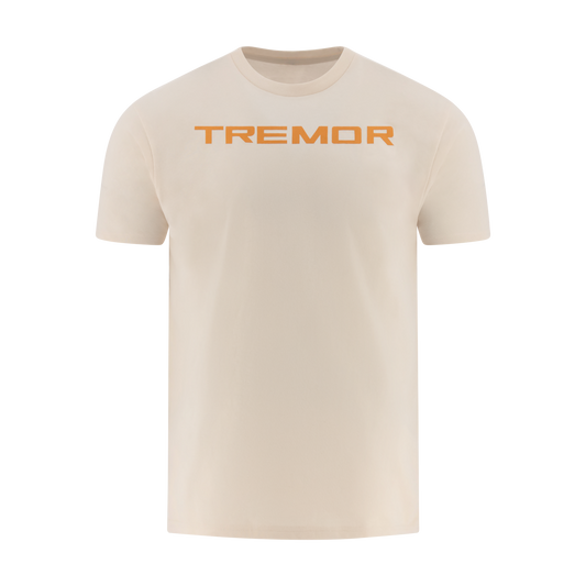 cream t-shirt with Ford Tremor text on a white background