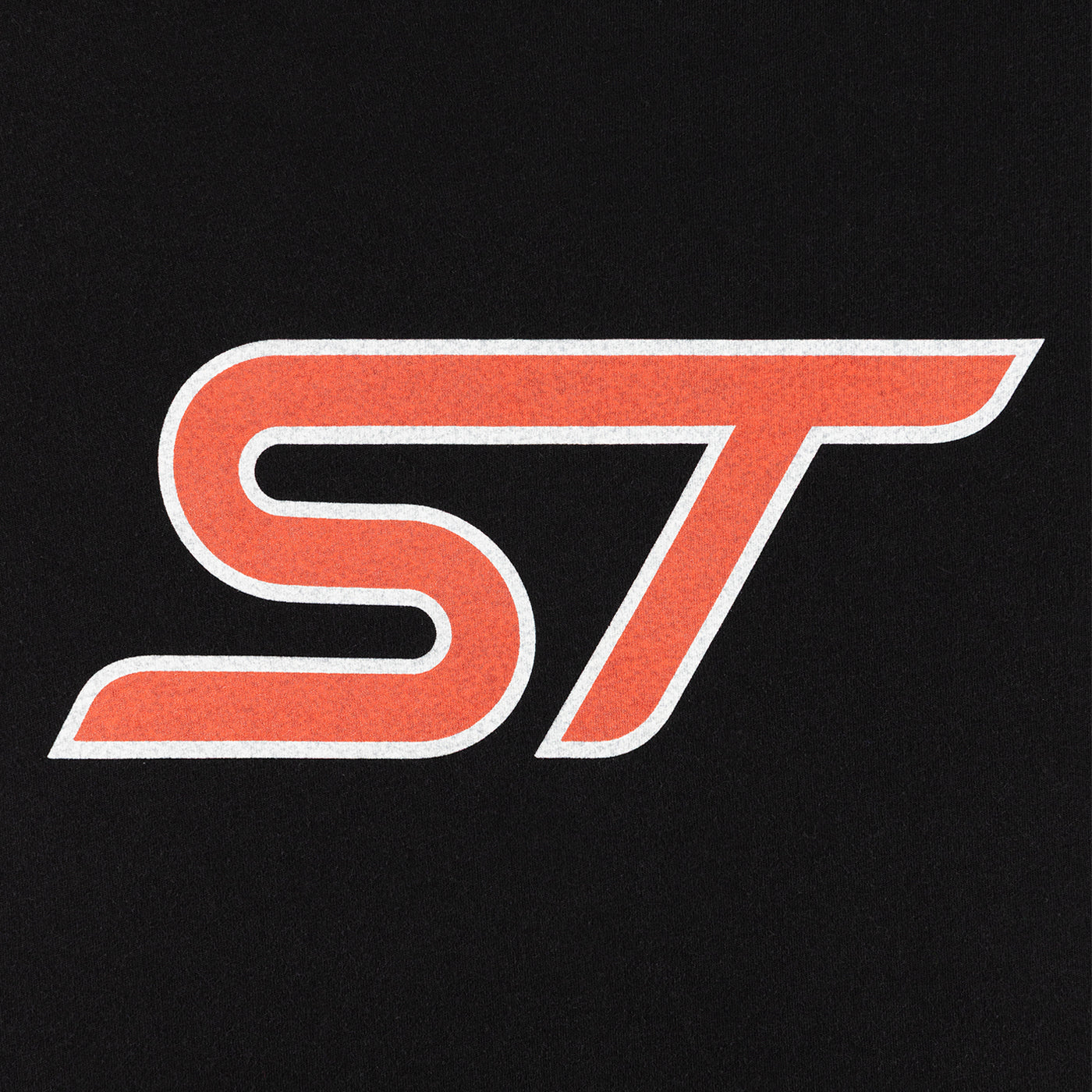 Red 'ST' logo on a black background