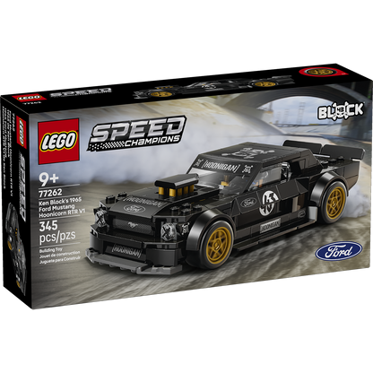 LEGO Speed Champions Ford Mustang Mach 1 model packaging on a white background