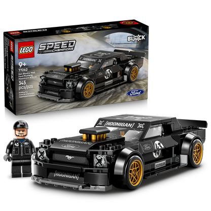 LEGO 1965 black mustang with box