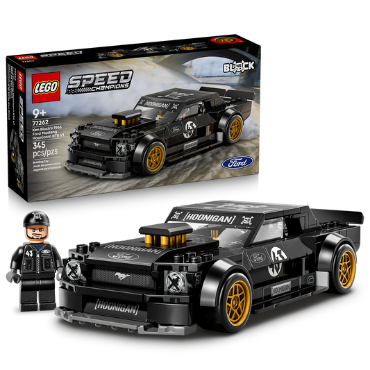 LEGO 1965 black mustang with box