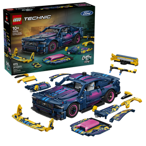 LEGO Technic Ford Mustang building set with packaging