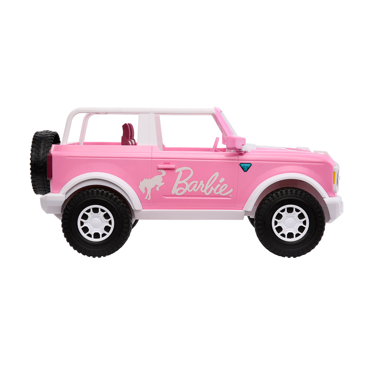 Pink Barbie Bronco toy car