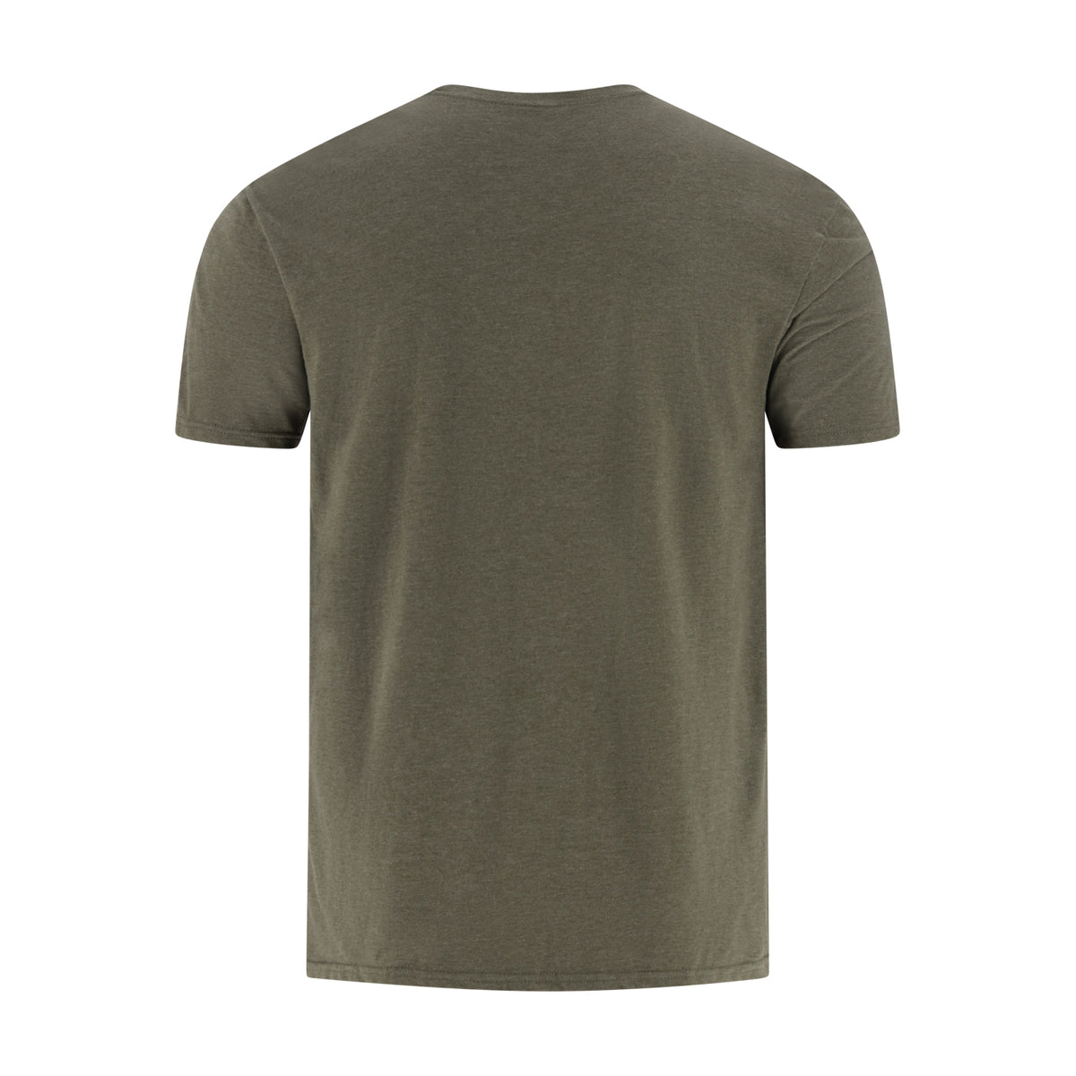 Green t-shirt on a white background
