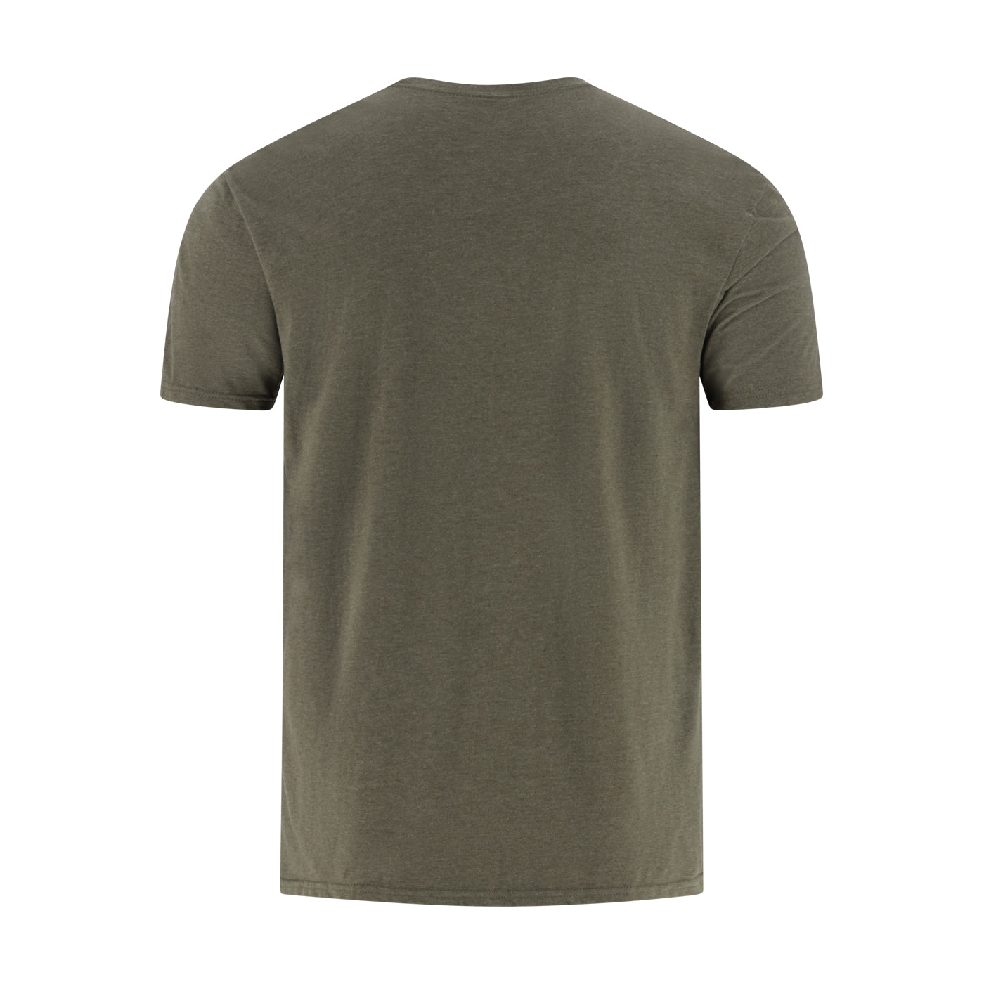 Green t-shirt on a white background