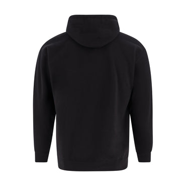 Black hoodie on a white background