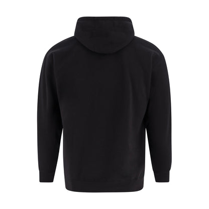 Black hoodie on a white background