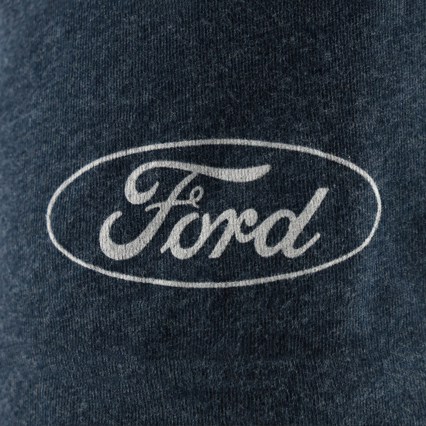 Ford logo on a dark fabric background
