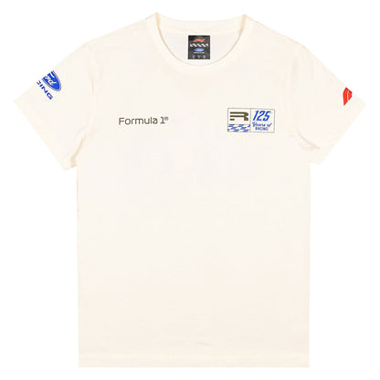 Ford Racing x F1 Womens Racing Heritage White T-Shirt