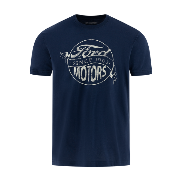Ford Vintage Mens Since 1903 Navy Blue T-Shirt – Ford Merchandise