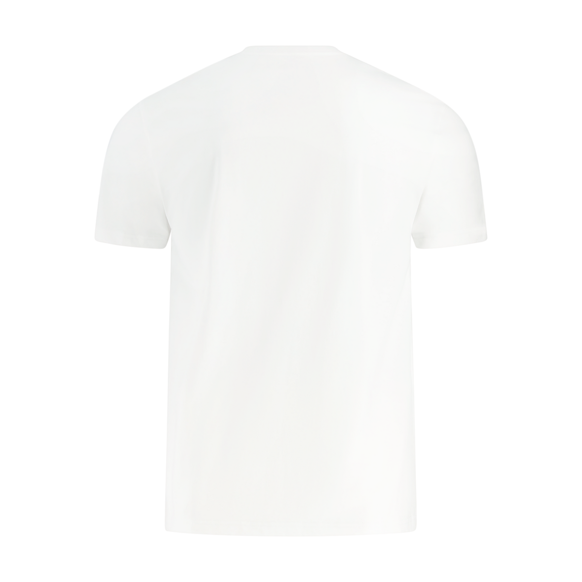 back of a white t-shirt