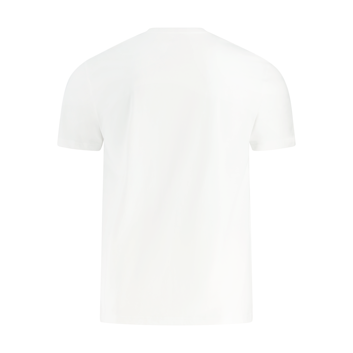 back of a white t-shirt