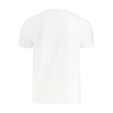 back of a white t-shirt