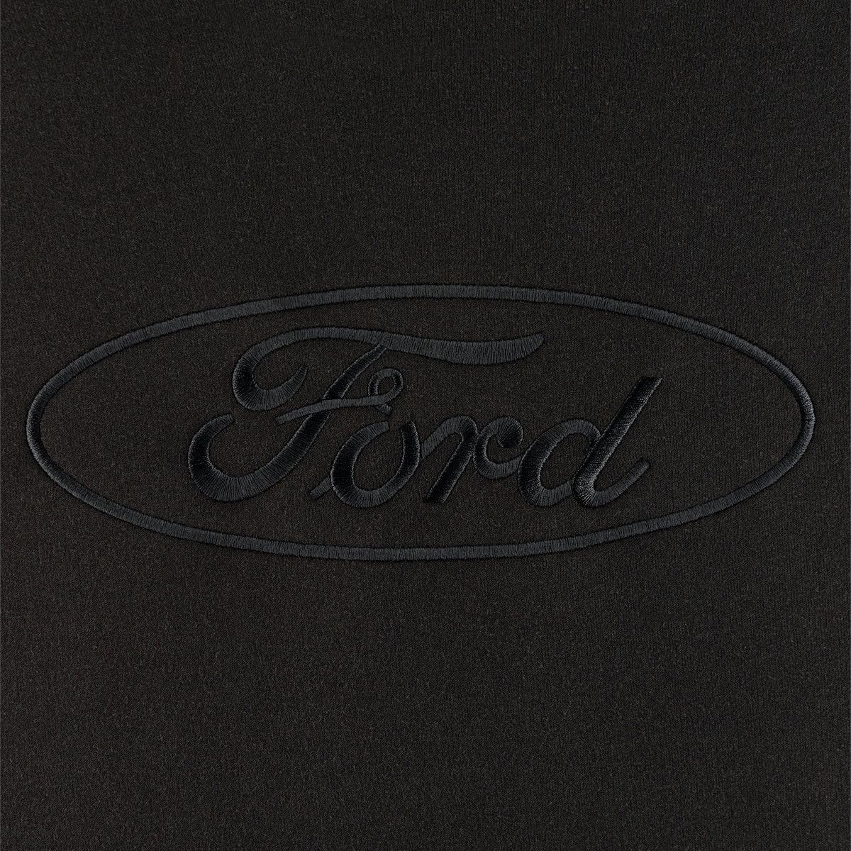 Ford logo on a black background