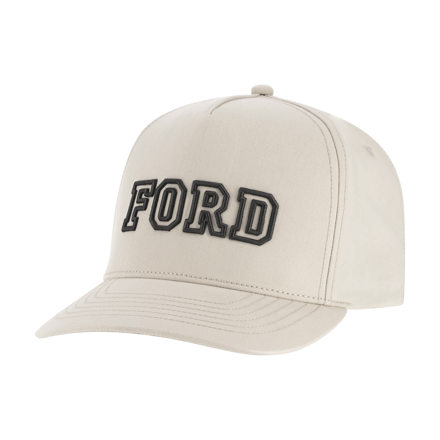 Beige cap with 'Ford' logo on a white background