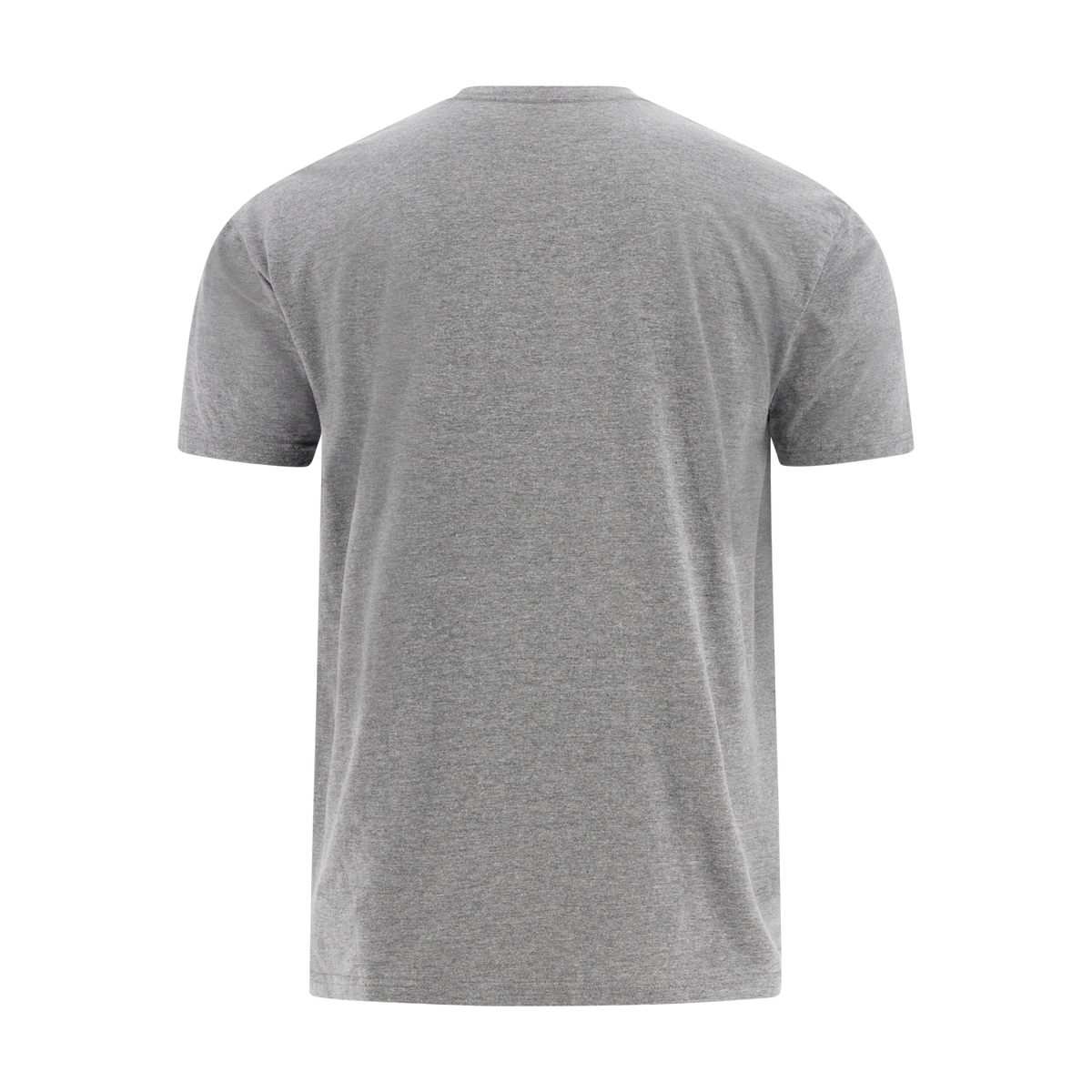 Gray t-shirt on a white background