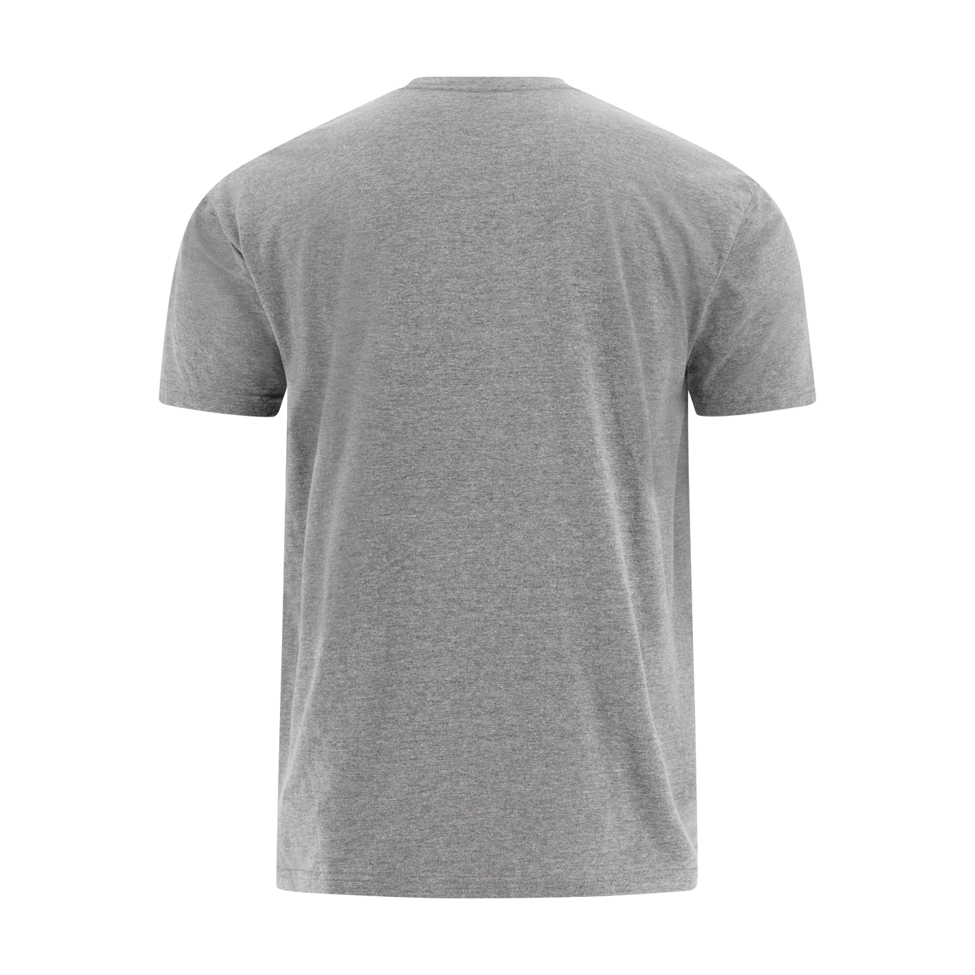 Gray t-shirt on a white background