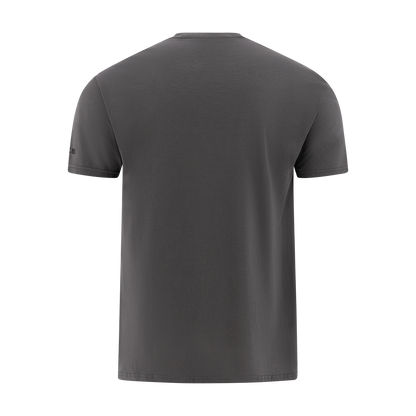 Gray t-shirt on a white background