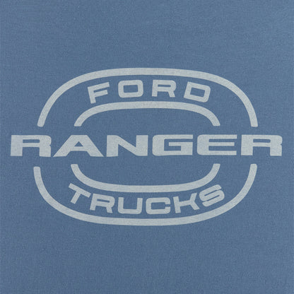 Ford Ranger Trucks logo on a blue background