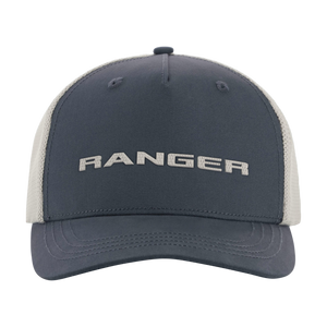 Gray cap with 'RANGER' logo on a white background