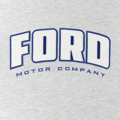 Ford applique on a gray background