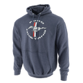 Ford  Mustang Men's Tribar Pullover Hooded Fleece - Front View