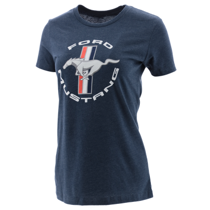 Ford Mustang Tribar Womens Graphic T-Shirt