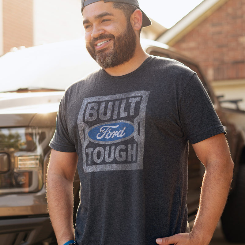 Ford Trucks Men's Built Ford Tough T-Shirt